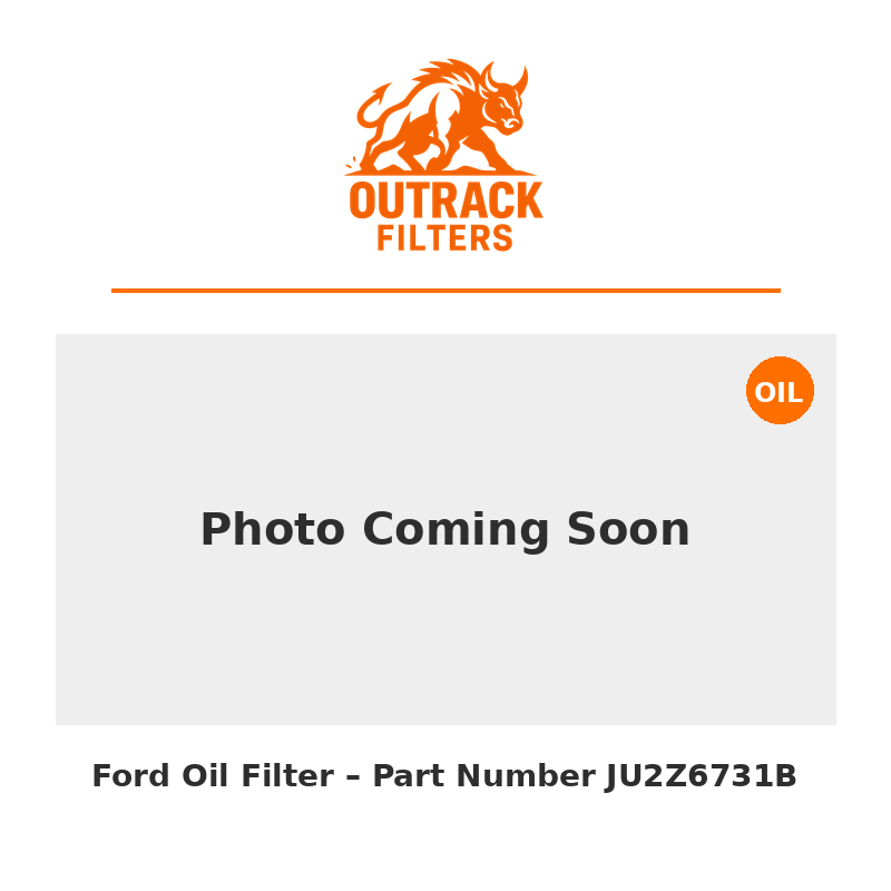 Ford oil Filter - Part Number JU2Z6731B