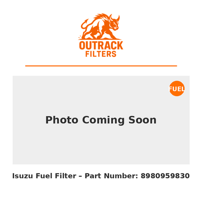 Isuzu Fuel Filter – Part Number: 8980959830