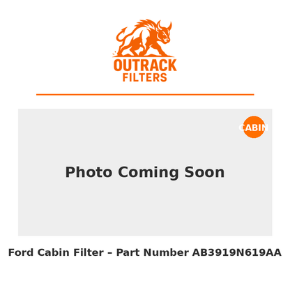 Ford Cabin filter - Part Number AB3919N619AA