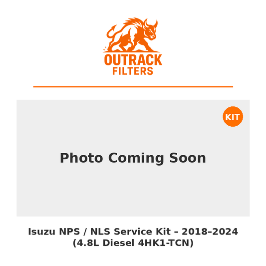 Isuzu NPS / NLS Service Kit – 2018–2024 (4.8L Diesel 4HK1-TCN)